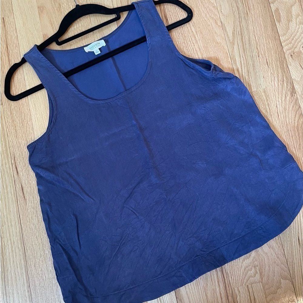 Haven Well Within Women’s Blue Tank - Size Medium
